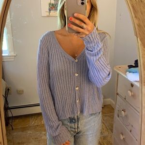 Never worn Light purple verge girl sweater